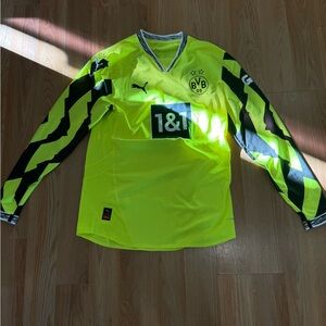 Puma Borussia Dortmund yellow long sleeve jersey